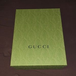Gucci box.